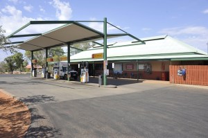 petrol station