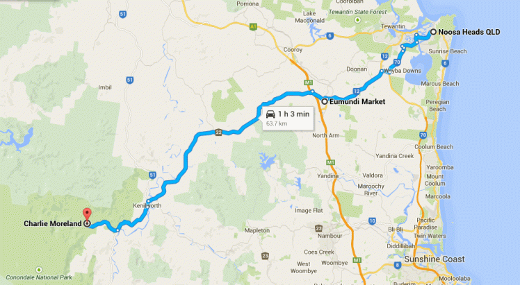 Noosa Eumundi Conondale NP