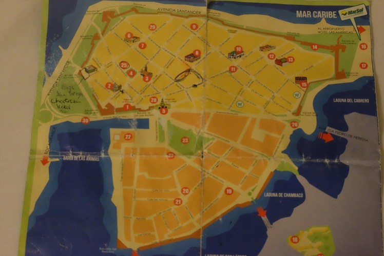 Cartagena Map