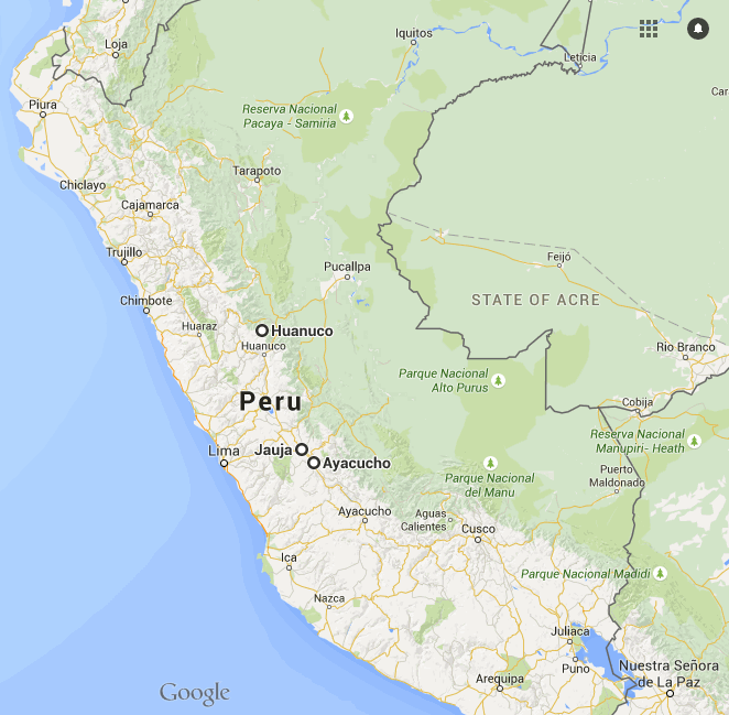 Peru map