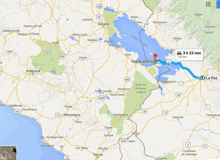 La Paz to Copacabana