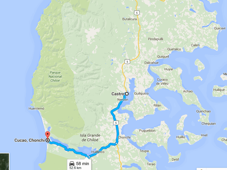 Castro to Cucao Chiloe National Park.gif