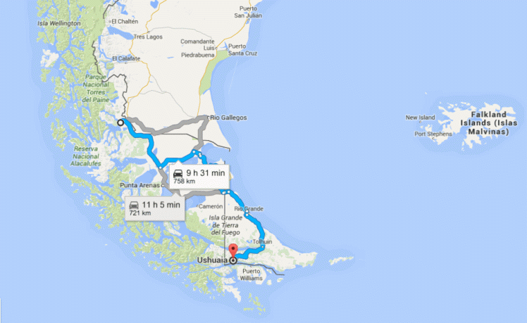 Puerto Natales to Ushuaia.gif
