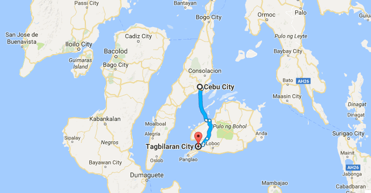 Cebu to Tagbilaran map.gif