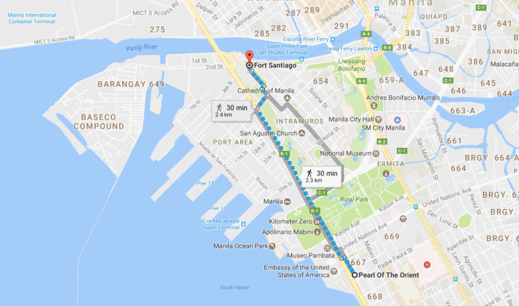 pearl of the orient to fort santiago map.gif